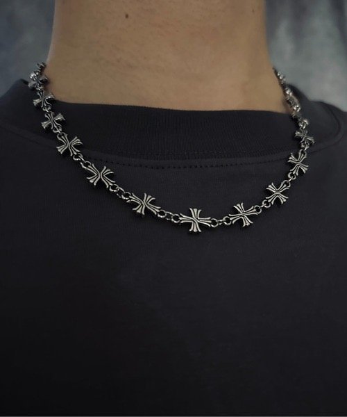 Producto - Collar cruces chrome
