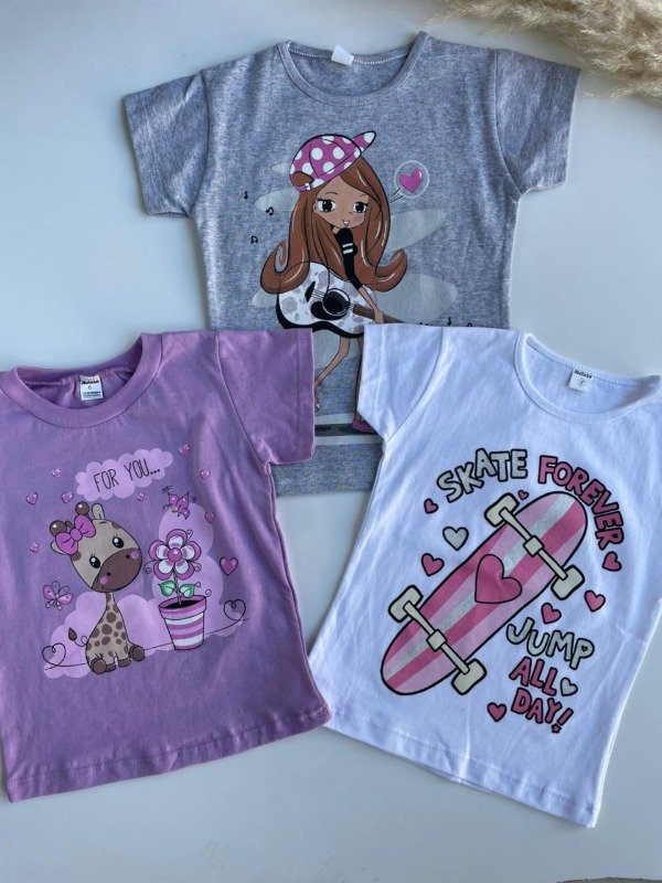 Producto - REMERA ESTAMPADA NENA - COD 842