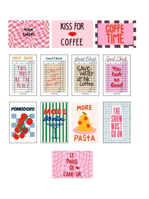 Producto - LAMINAS DECORATIVAS POSTER 20X30 POS123