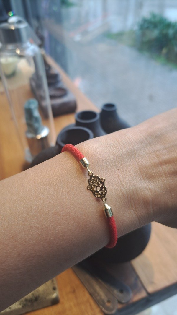 Producto - Pulsera bañada oro 18 k regulable