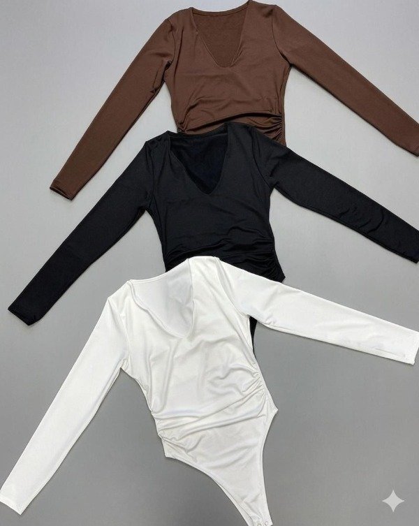 Producto - BODY EN V FRUNCE M/L