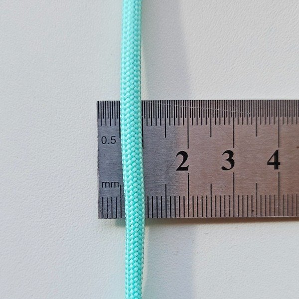 Producto - Cordón trenzado liso poliester x 3 mts. Lila - 1