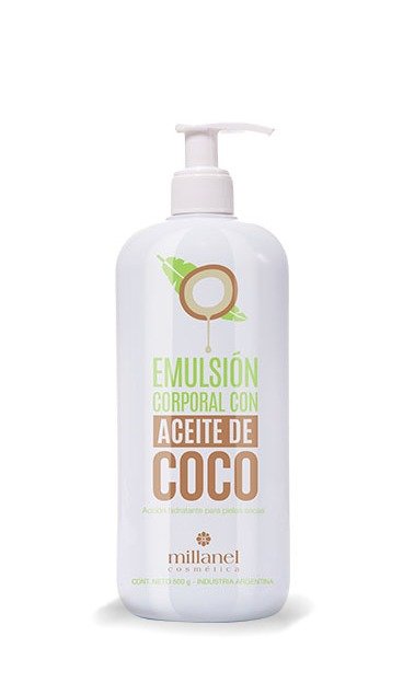 Producto - Emulsión Corporal Con ACEITE DE COCO 500gr