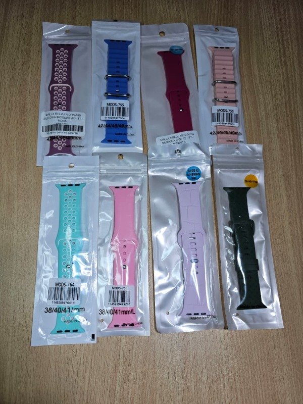 Producto - Mallas de Silicona de Repuesto para Smartwatch