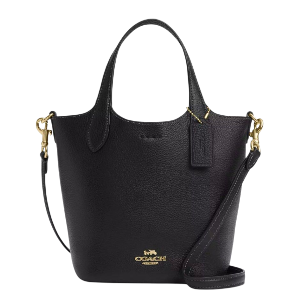 Producto - Bolso Mini Tote Coach Black Leather