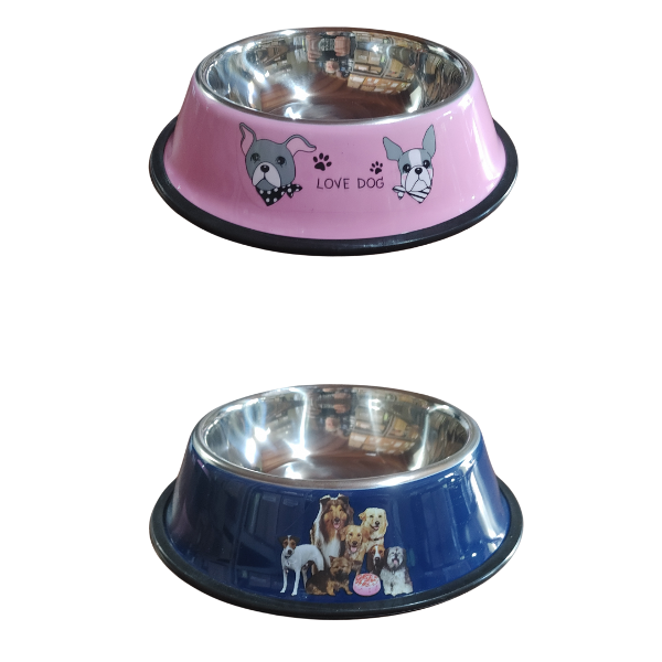 Producto - Comedero para perros en colores y estampados base 22 cm - 6