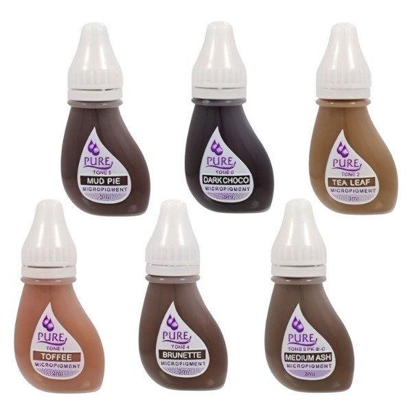 Producto - Pigmentos Biotouch Pure 3ml pack 6 tonos