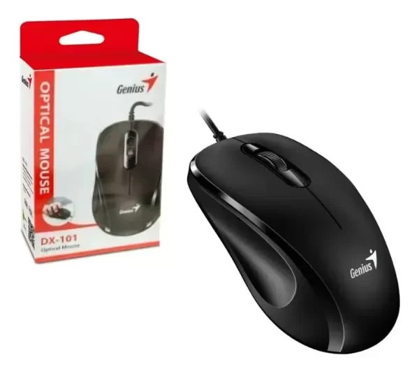 Producto - MOUSE USB DX-101 NEGRO GENIUS