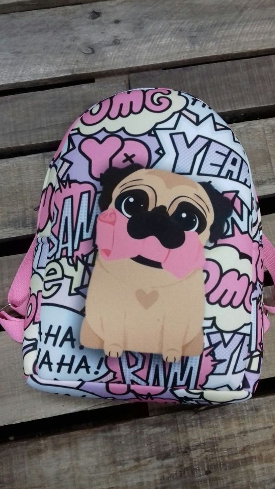 Producto - mochila Pug Pow