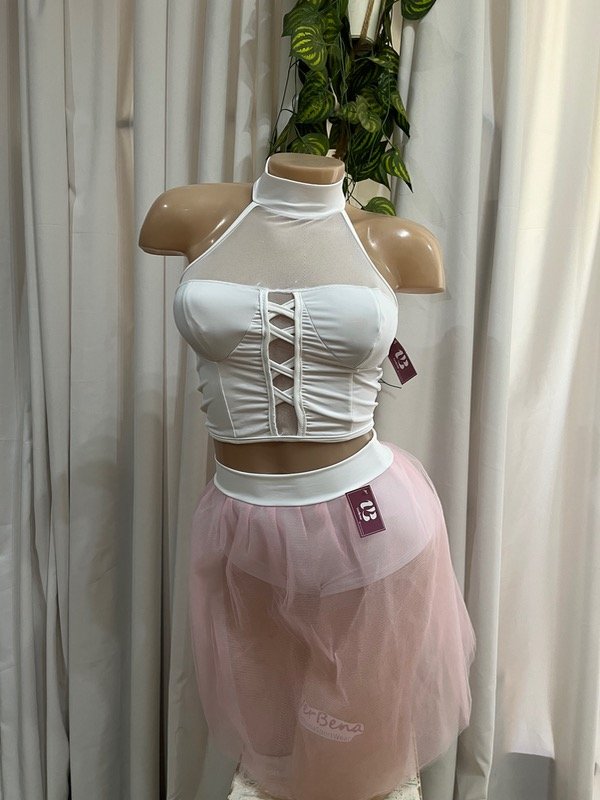 Producto - Traje a pedido con tutu rosa