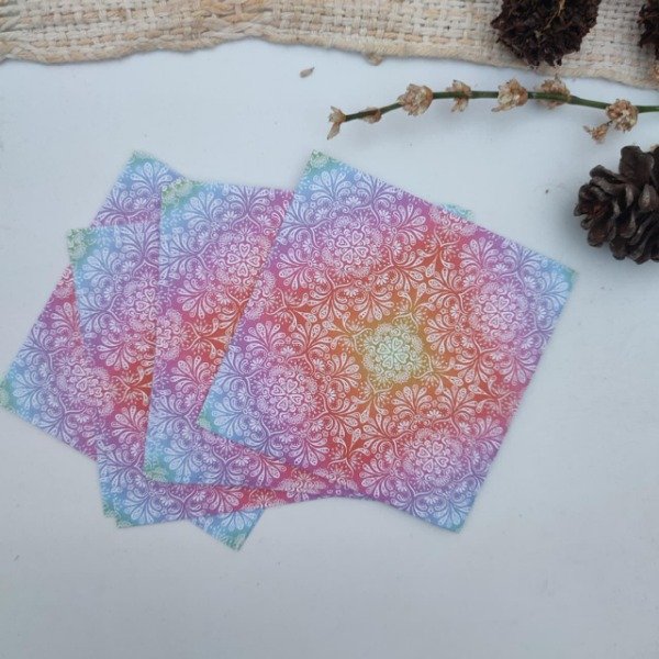 Producto - Mándala Amanecer 10x10 24 papeles