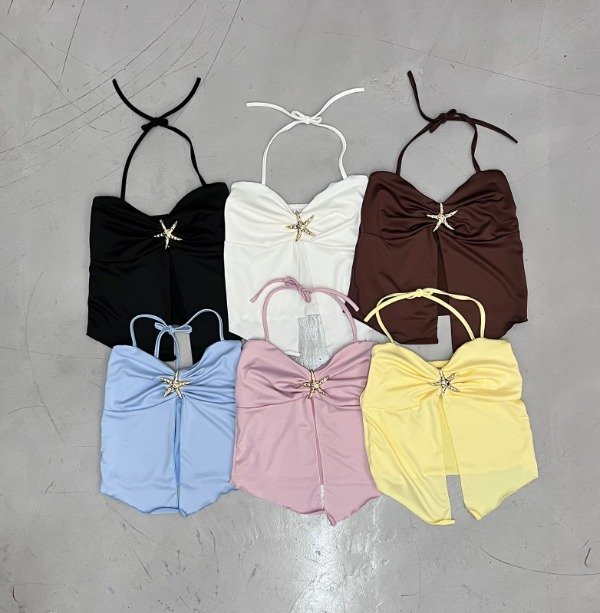 Producto - TOP IRREGULAR CON HEBILLA