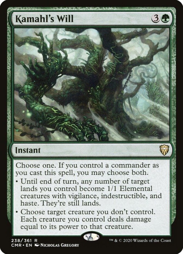 Producto - Kamahl's Will #238  Commander Legends