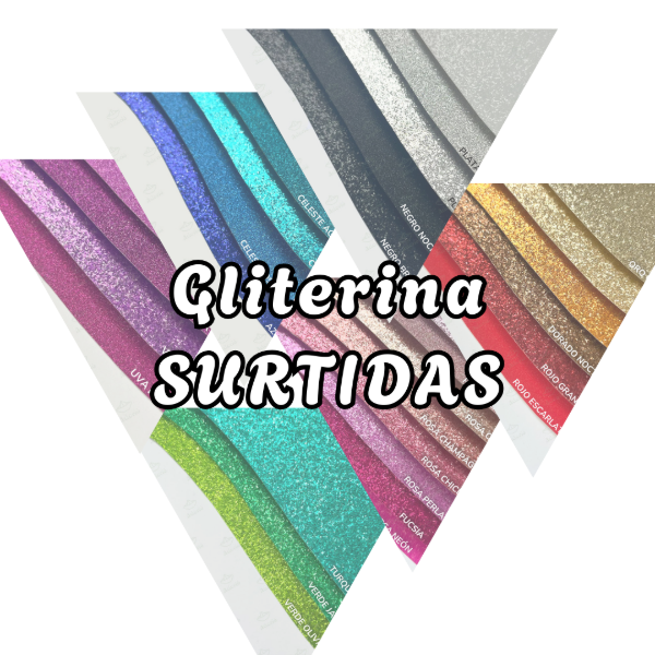 Producto - Gliterina A4 230g Surtida