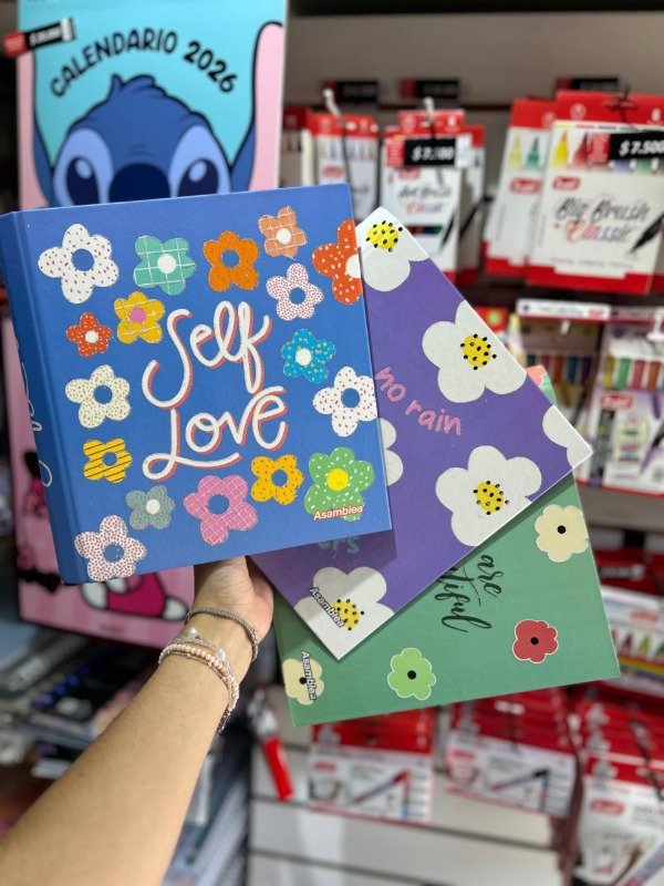 Producto - Carpeta Asamblea N3 Anillos Flowers