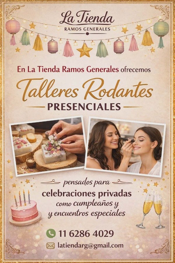 Producto - Talleres Rodantes para celebraciones