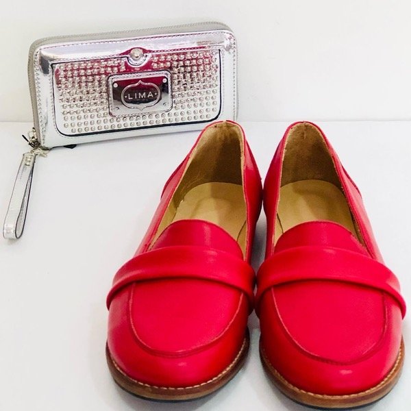 Producto - Mocasines Keyla Rojos