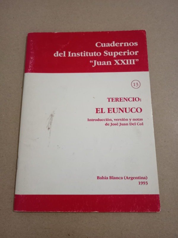 Producto - Terencio El eunuco - José Juan del Col - Juan XXIII 1993