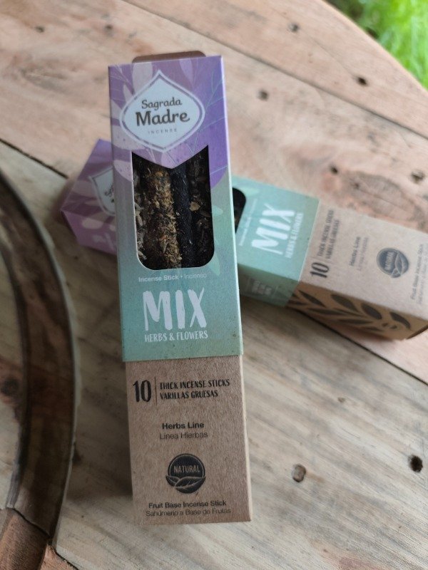 Producto - Sahumerio hierbas y flores MIX y Canela