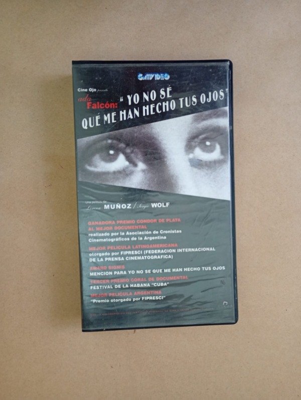 Producto - Ada Falcón Yo no sé qué me han hecho tus ojos - Wolf Muñoz - Gativideo 2004