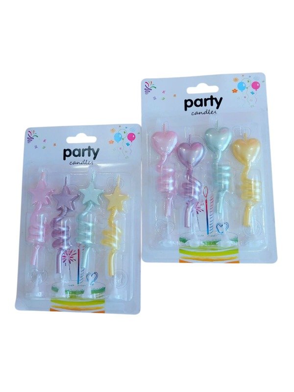 Producto - VELA TIRABUZON 8,5CM X 4 UD