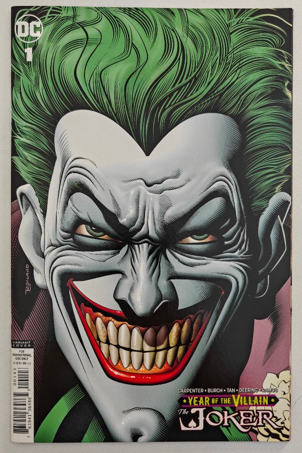 Producto - Joker: Year of the Villain (2019) - Portada variante rara por Brian Bolland