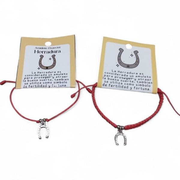Producto - PULSERA HILO ROJO CON HERRADURA