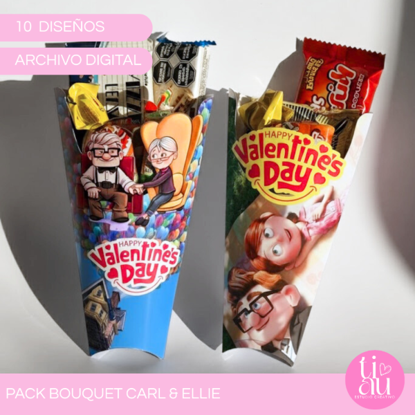 Producto - PACK BOUQUET CARL Y ELLIE 10 VARIACIONES