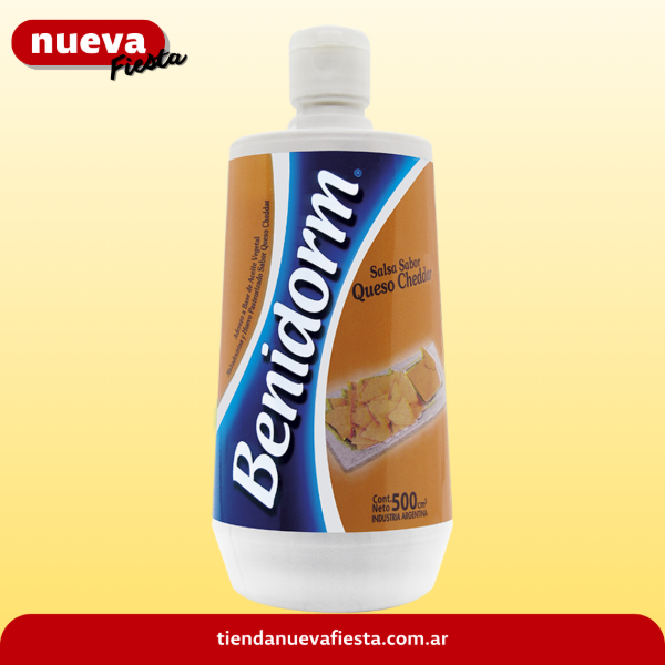 Producto - SALSA CHEDDAR BENIDORM X 500 GRS