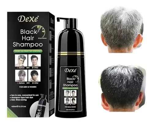 Producto - SHAMPO TINTE INSTANTANEA CUBRE CANAS COLOR NEGRO