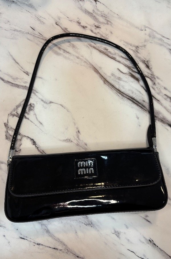 Minibag MIN MIN negra recta — imagen 9