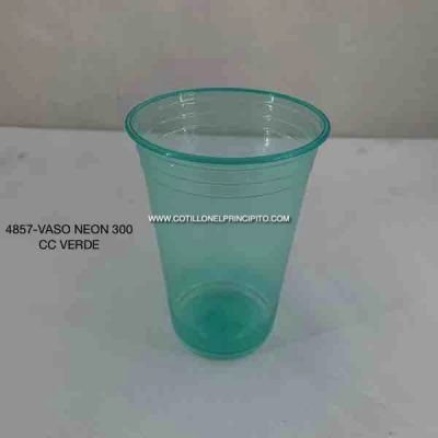 Producto - Vaso Neon 300cc Color Verdex25 Unidades