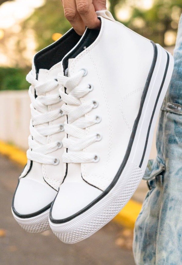 Producto - Línea Carla zapas !! Art Star bota baja eco cuero