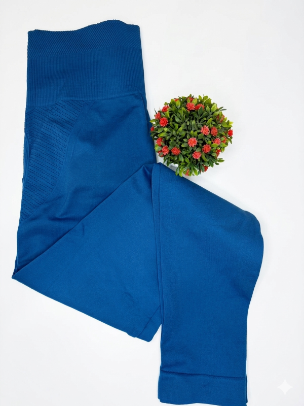 Producto - Calza Larga Seamless Premium Con Frunce - 4