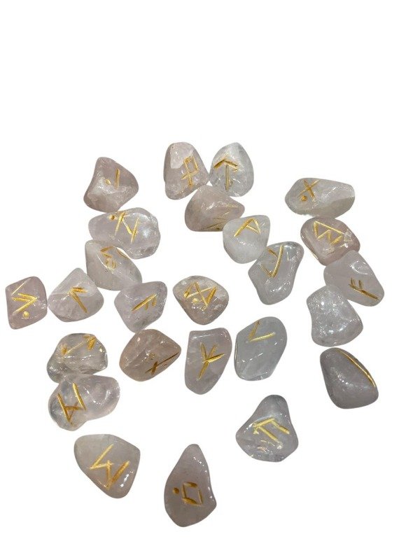 Producto - RUNAS PIEDRA NATURAL CUARZO ROSA