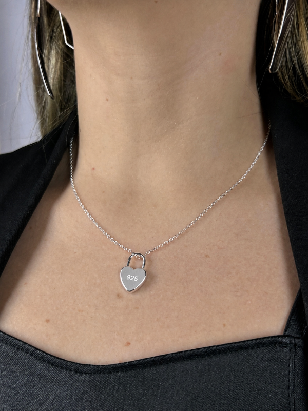 Producto - CADENA CORAZÓN DE PLATA 3761