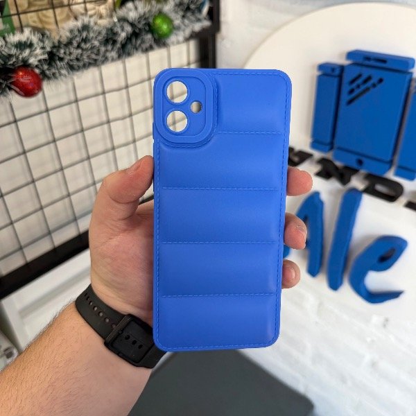 Producto - Puffer Azul - Samsung A05