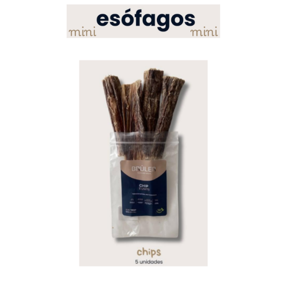 Producto - Snack Esófago disecado Chip Mini x 5 un