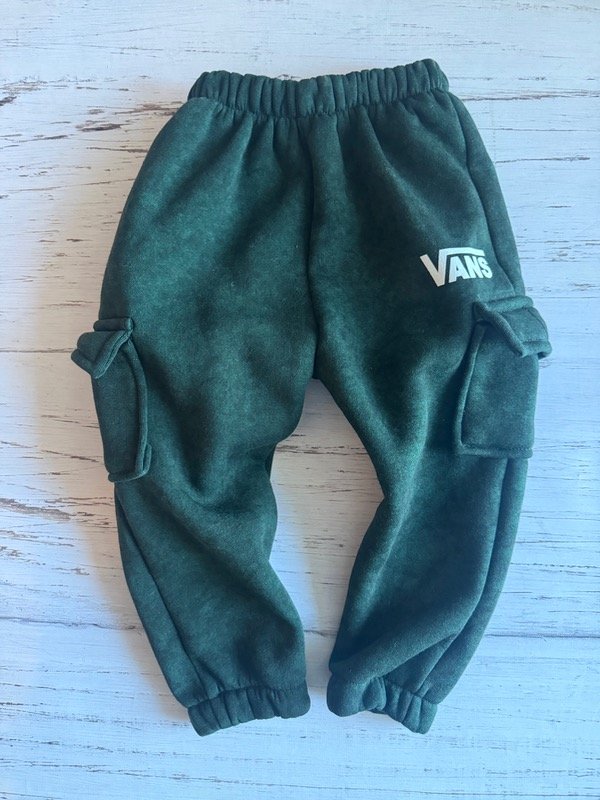Producto - Pantalón joaggin Vans Verde jaspeado