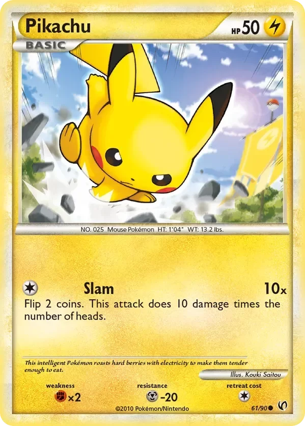 Producto - Pikachu - 61/90 - Undaunted