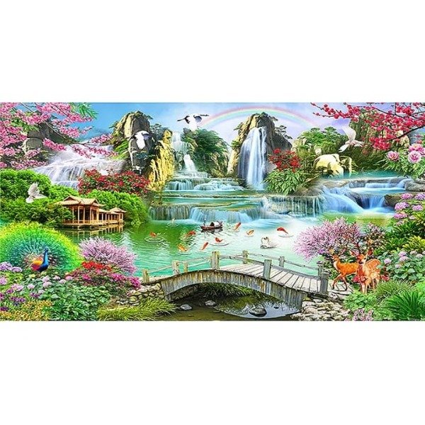 Producto - DIAMOND PAINTING 100X50 JARDIN JAPONES