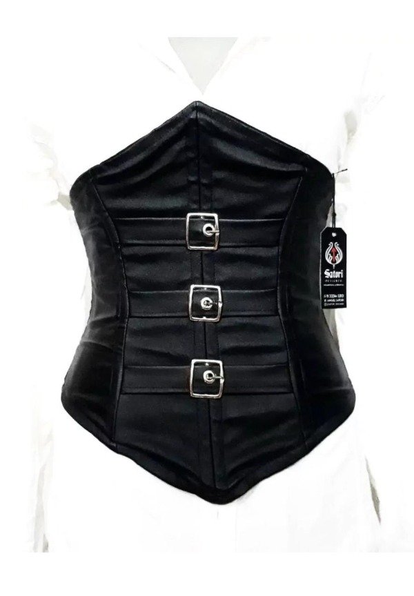 Producto - Corset Bajo Busto Con Hebillas
