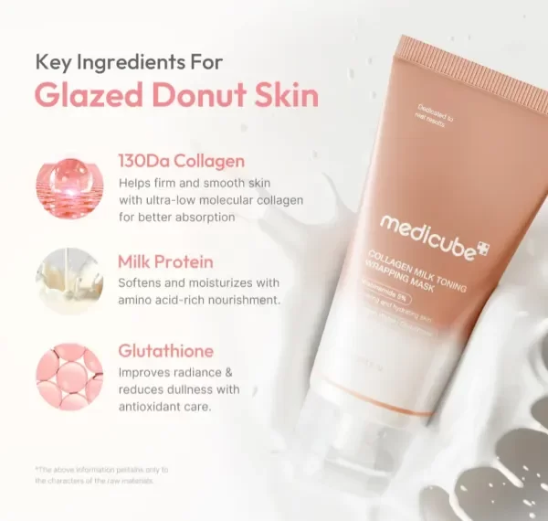 Producto - medicube Collagen Milk Toning Wrapping Mask 75ml - 2