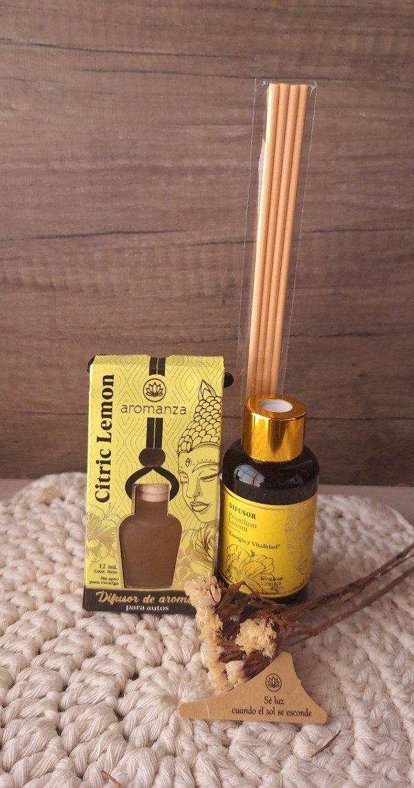 Producto - Set aromático "Difusor aromanza"