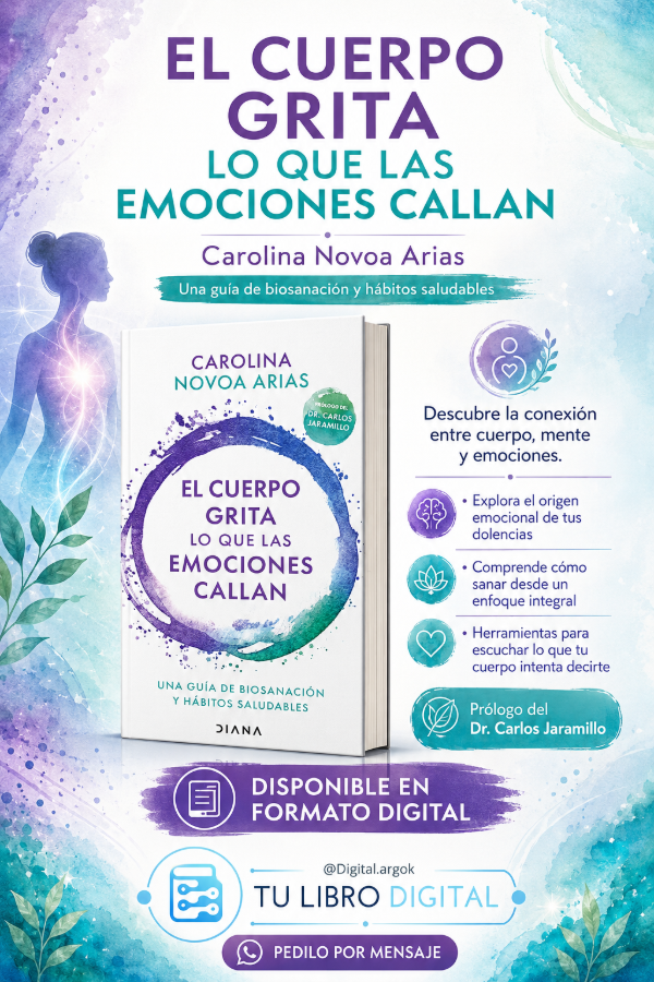 Producto - CUERPO GRITA LO QUE LAS EMOCIONES CALLAN  Carolina Novoa Arias