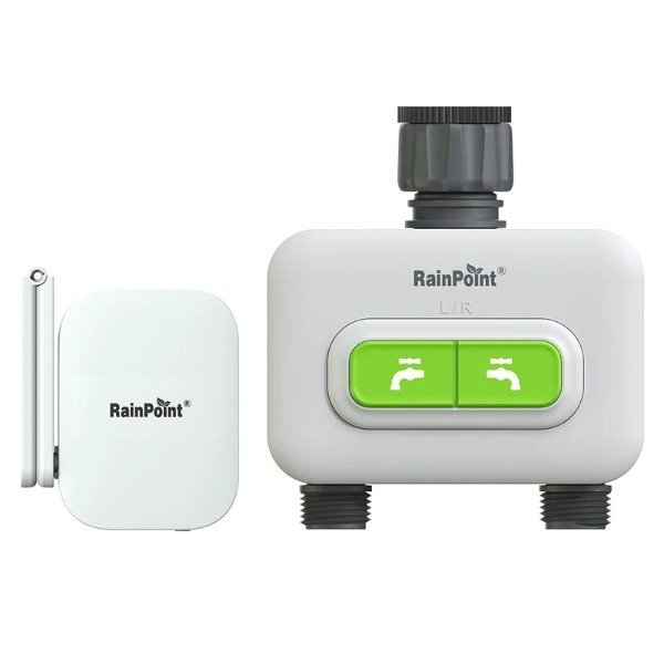 Producto - Programador de Riego Wi-Fi para Canilla RainPoint (2 Zonas) - 6