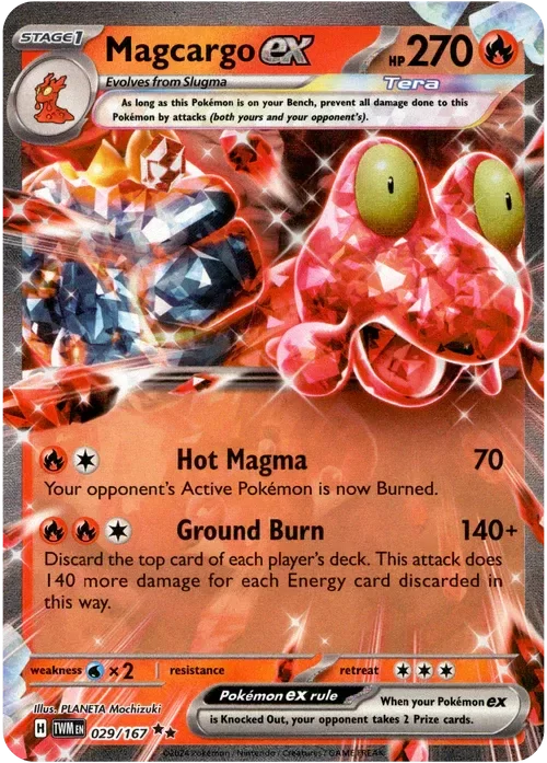 Producto - Magcargo ex - 029/167 - Twilight Masquerade - Holo
