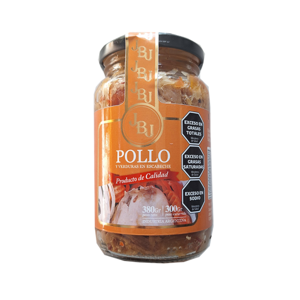 Producto - Pollo y verduras al escabeche