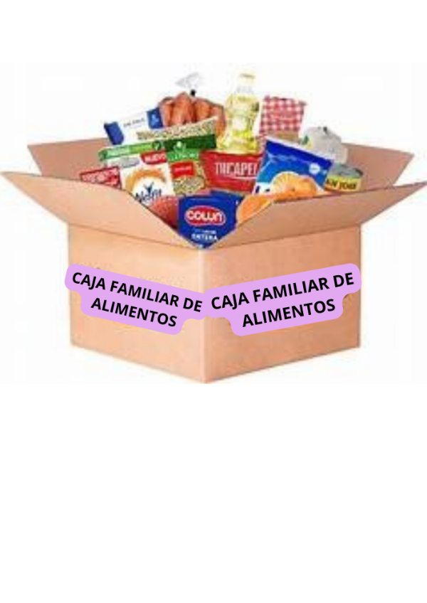 Producto - CAJA FAMILIAR DE ALIMENTOS DTA 20 PRODUCTOS. ART: DTACJFLAL - 2525698