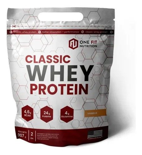 Producto - One Fit Whey Protein 30 Services Sabor Vainilla